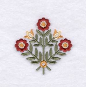 Picture of Heirloom Décor #4 Color Machine Embroidery Design