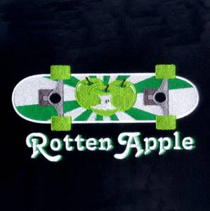 Picture of Rotten Apple Board Machine Embroidery Design