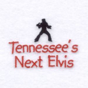 Picture of Tennessees Baby Phrase Machine Embroidery Design