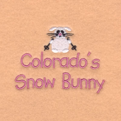 Colorados Baby Phrase Machine Embroidery Design