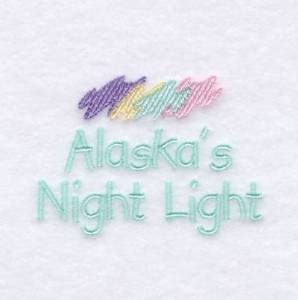 Picture of Alaskas Baby Phrase Machine Embroidery Design
