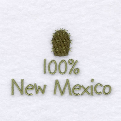 New Mexicos Baby Phrase Machine Embroidery Design