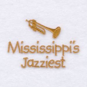Picture of Mississippis Baby Phrase Machine Embroidery Design