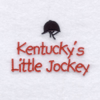 Kentuckys Baby Phrase Machine Embroidery Design