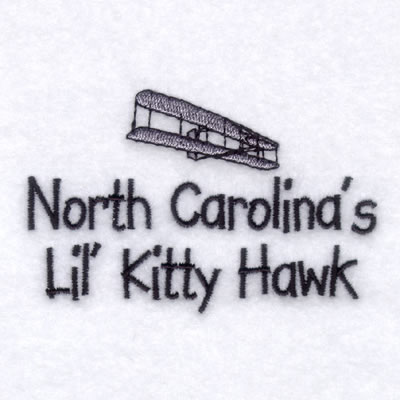 North Carolinas Baby Phrase Machine Embroidery Design