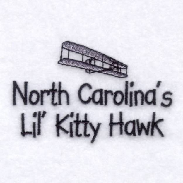 Picture of North Carolinas Baby Phrase Machine Embroidery Design