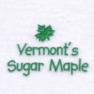 Picture of Vermonts Baby Phrase Machine Embroidery Design