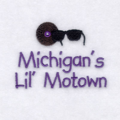 Michigans Baby Phrase Machine Embroidery Design