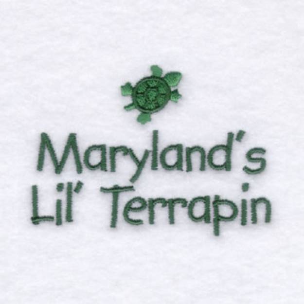 Picture of Marylands Baby Phrase Machine Embroidery Design