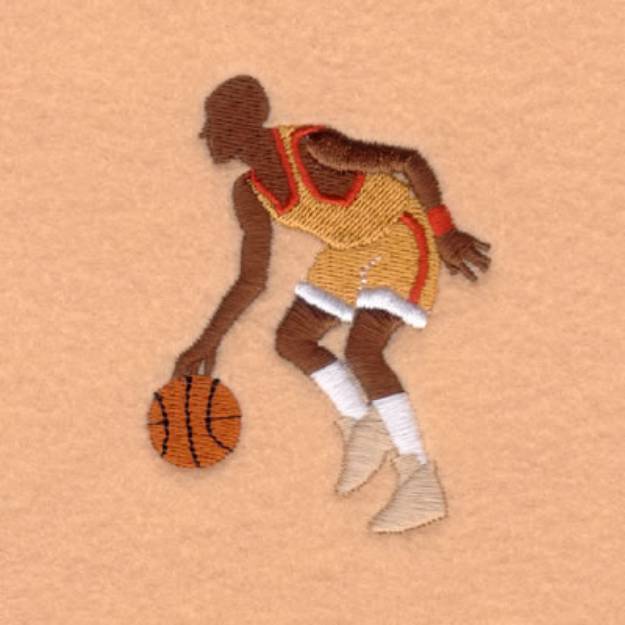 Picture of Basketball Player #2 Machine Embroidery Design