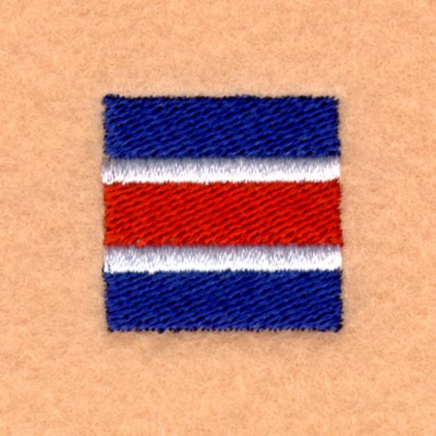 Picture of Nautical Flag "C" Machine Embroidery Design