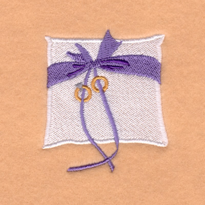 Ring Pillow Machine Embroidery Design