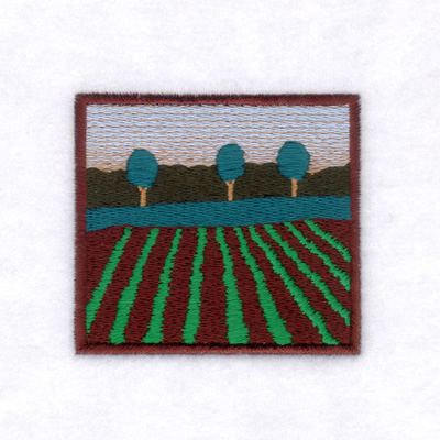 Vineyard Hill Machine Embroidery Design