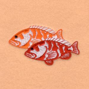 Picture of Fish #1 Machine Embroidery Design