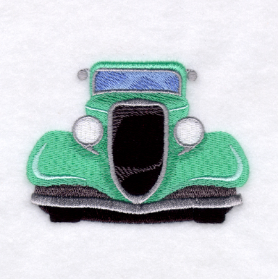 Classic Car 1 Machine Embroidery Design