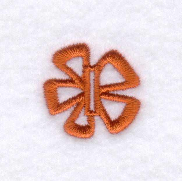 Picture of Flower Buttonholes 1/2 Inch  #6 Machine Embroidery Design
