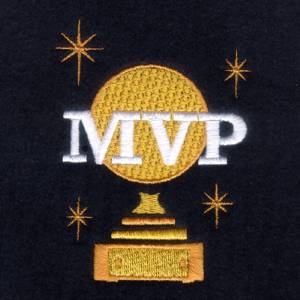 Picture of Golf MVP Trophy Machine Embroidery Design