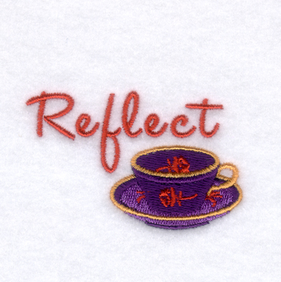 Red Hat Reflect Machine Embroidery Design