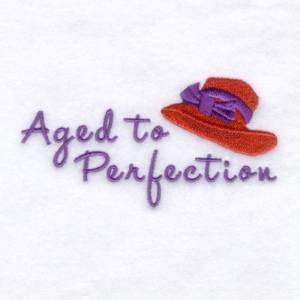 Picture of Aged to Perfection Machine Embroidery Design