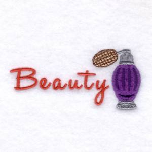 Picture of Red Hat Beauty Machine Embroidery Design