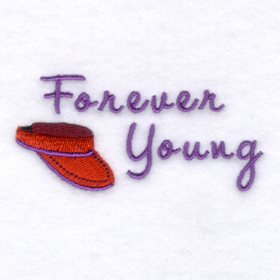 Forever Young Machine Embroidery Design