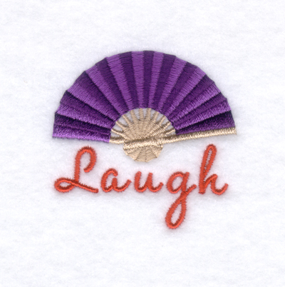 Red Hat Laugh Machine Embroidery Design