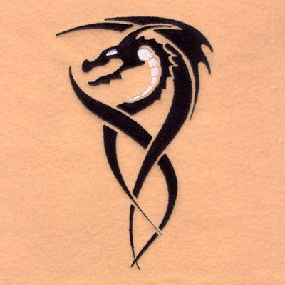 Asian Dragon #9 Machine Embroidery Design