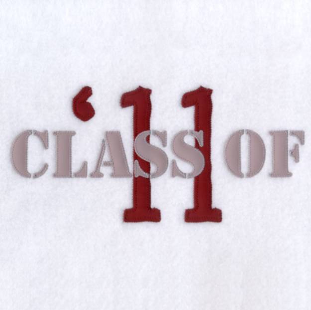 Picture of Class of 11 Appliqué Machine Embroidery Design