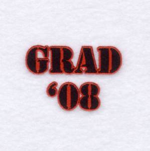 Picture of Grad 2 08 Machine Embroidery Design