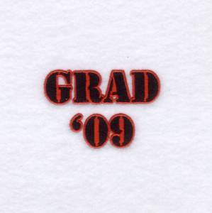 Picture of Grad 2 09 Machine Embroidery Design