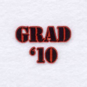 Picture of Grad 2 10 Machine Embroidery Design