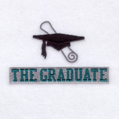 The Graduate Machine Embroidery Design