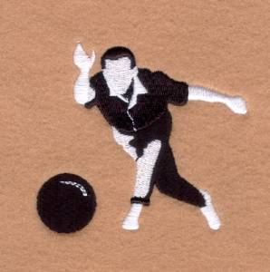 Picture of Bowling #2 Machine Embroidery Design