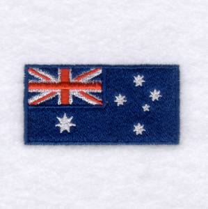 Picture of Australian Flag Machine Embroidery Design