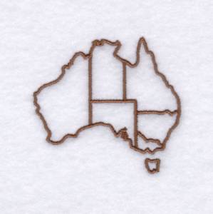 Picture of Australian Borders Machine Embroidery Design