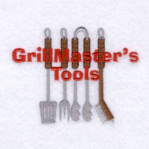 Picture of Grill Masters Tools Machine Embroidery Design
