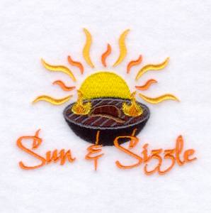 Picture of Sun & Sizzle Machine Embroidery Design