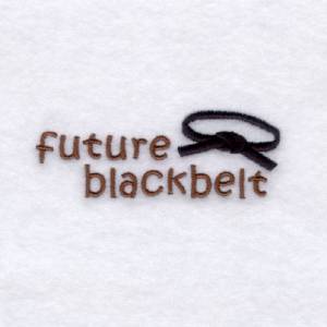 Picture of Future Black belt Machine Embroidery Design