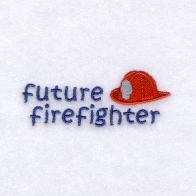 Future Firefighter Machine Embroidery Design