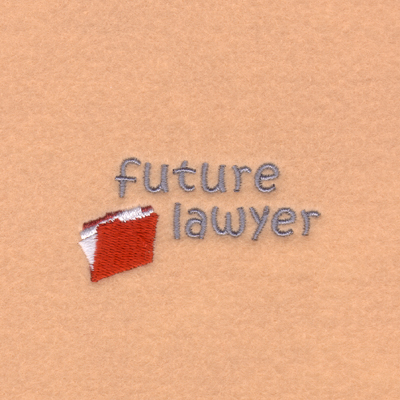 Future Lawyer Machine Embroidery Design