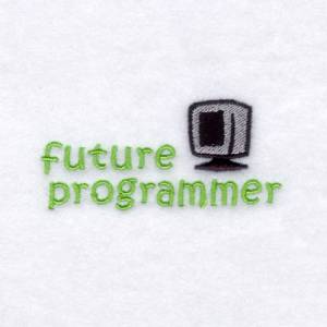 Picture of Future Programmer Machine Embroidery Design