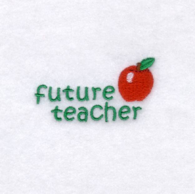 Picture of Future Teacher Machine Embroidery Design