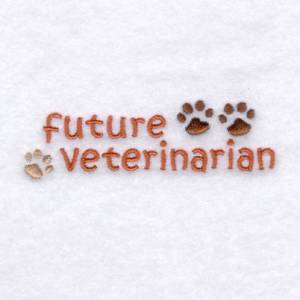 Picture of Future Veterinarian Machine Embroidery Design