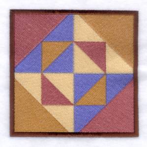 Picture of Geometric Square 4 Machine Embroidery Design