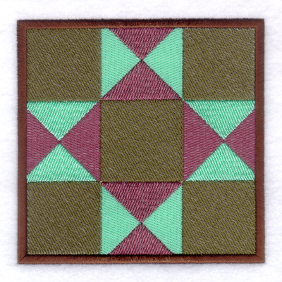 Geometric Square 6 Machine Embroidery Design