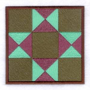 Picture of Geometric Square 6 Machine Embroidery Design