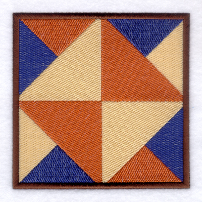 Geometric Square 10 Machine Embroidery Design
