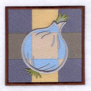 Picture of Onion Square Machine Embroidery Design