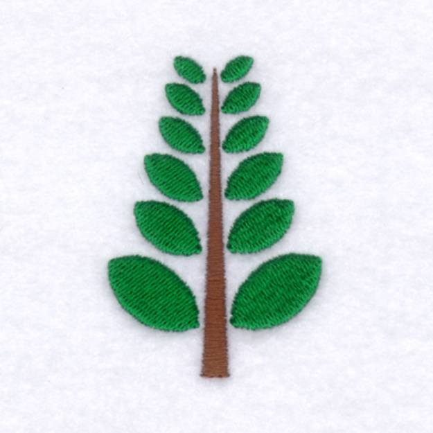 Picture of Point Tree Two Machine Embroidery Design