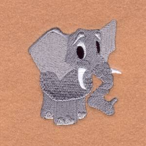 Picture of Elizabeth Elephant Machine Embroidery Design